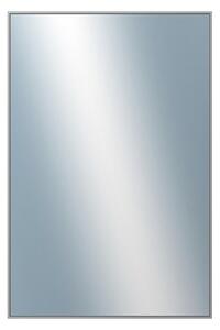 DANTIK - Zarámované zrcadlo - rozměr s rámem cca 80x120 cm z lišty Hliník šedá | P269-006 (7269006)