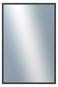 DANTIK - Zarámované zrcadlo - rozměr s rámem cca 80x120 cm z lišty Hliník černá | P05-021 (7005021)