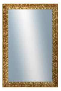 DANTIK - Zarámované zrcadlo - rozměr s rámem cca 80x120 cm z lišty ZVRATNÁ zdobná zlatá (2888)