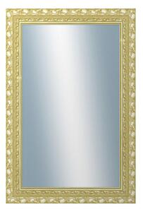 DANTIK - Zarámované zrcadlo - rozměr s rámem cca 80x120 cm z lišty ROKOKO zlatá házená (2882)