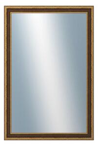 DANTIK - Zarámované zrcadlo - rozměr s rámem cca 80x120 cm z lišty KLASIK hnědá (3004)