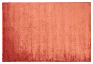 Viskózový koberec 140 x 200 cm oranžový GESI II