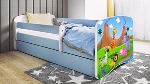 Kocot kids Dětská postel Babydreams safari modrá