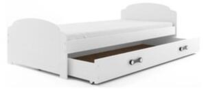 Dětská postel LILI bílá 200x90 cm Bílá