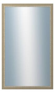 DANTIK - Zarámované zrcadlo - rozměr s rámem cca 60x100 cm z lišty LYON stříbrná (2704)