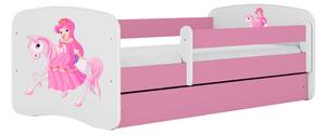 Kocot kids Dětská postel Babydreams princezna na koni růžová