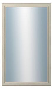 DANTIK - Zarámované zrcadlo - rozměr s rámem cca 60x100 cm z lišty STEP bílá (3018)