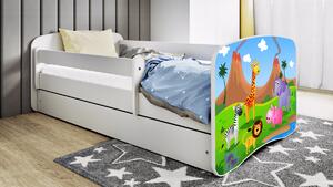 Kocot kids Dětská postel Babydreams safari bílá