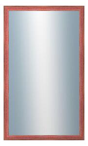 DANTIK - Zarámované zrcadlo - rozměr s rámem cca 60x100 cm z lišty LYON červená (2707)