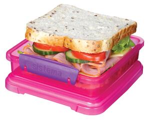 Sistema Krabička na sendvič Lunch 450 ml Barva: fialová