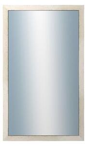 DANTIK - Zarámované zrcadlo - rozměr s rámem cca 60x100 cm z lišty RETRO bílá (2531)