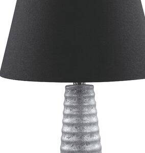 Keramická stolní lampa stříbrná VILNIA
