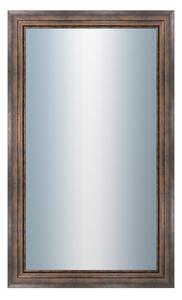 DANTIK - Zarámované zrcadlo - rozměr s rámem cca 60x100 cm z lišty TRITON široký měď antik (2951)