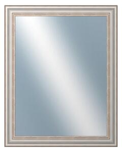 DANTIK - Zarámované zrcadlo - rozměr s rámem cca 40x50 cm z lišty TOULON bílá velká (2665)