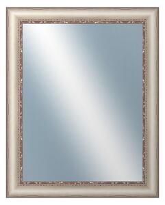 DANTIK - Zarámované zrcadlo - rozměr s rámem cca 40x50 cm z lišty PROVENCE bílá (2652)