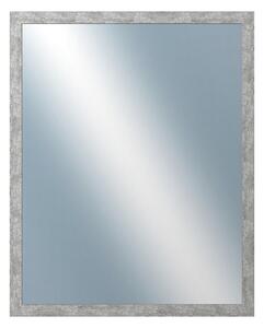 DANTIK - Zarámované zrcadlo - rozměr s rámem cca 40x50 cm z lišty DUNE stříbrná (2945)