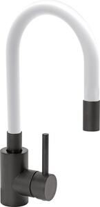 FALA Baterie dřezová BLACK FLEXIBLE bílá FALA