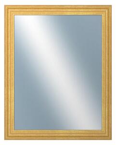 DANTIK - Zarámované zrcadlo - rozměr s rámem cca 40x50 cm z lišty LYON zlatá (2703)