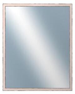 DANTIK - Zarámované zrcadlo - rozměr s rámem cca 40x50 cm z lišty AKVAREL růžová vysoká (2654)
