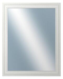 DANTIK - Zarámované zrcadlo - rozměr s rámem cca 40x50 cm z lišty LYON bílá (2666)