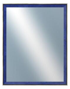 DANTIK - Zarámované zrcadlo - rozměr s rámem cca 40x50 cm z lišty Inclinata colori modrá (3139)