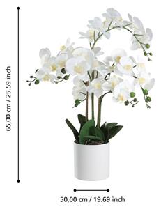 Eglo 428024 - Umělá rostlina v květináči HYUGA 65x50 cm orchidej