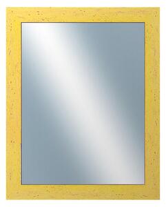DANTIK - Zarámované zrcadlo - rozměr s rámem cca 40x50 cm z lišty RETRO žlutá (2533)