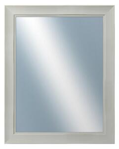 DANTIK - Zarámované zrcadlo - rozměr s rámem cca 40x50 cm z lišty ANDRÉ velká bílá (3155)