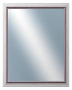 DANTIK - Zarámované zrcadlo - rozměr s rámem cca 40x50 cm z lišty RIVIERA vínová (3104)