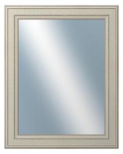 DANTIK - Zarámované zrcadlo - rozměr s rámem cca 40x50 cm z lišty STEP bílá (3018)