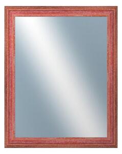 DANTIK - Zarámované zrcadlo - rozměr s rámem cca 40x50 cm z lišty LYON červená (2707)