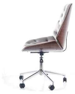 Stylová kancelářská židle SKYLOR - šedá