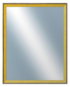DANTIK - Zarámované zrcadlo - rozměr s rámem cca 40x50 cm z lišty Inclinata colori žlutá (3137)