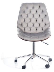 Stylová kancelářská židle SKYLOR - šedá