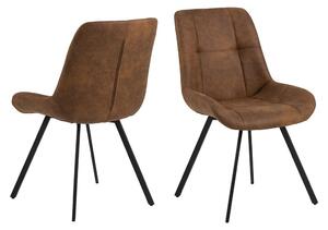 ACTONA Sada 2 ks Jídelní židle Waylor 58,5 × 54 × 88 cm