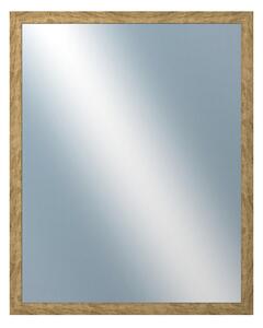 DANTIK - Zarámované zrcadlo - rozměr s rámem cca 40x50 cm z lišty DUNE zlatá (2946)