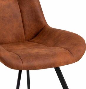Hnědá Jídelní židle Waylor 58,5 × 54 × 88 cm ACTONA