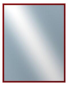DANTIK - Zarámované zrcadlo - rozměr s rámem cca 40x50 cm z lišty Hliník vínová | P269-209 (7269209)
