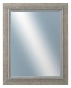 DANTIK - Zarámované zrcadlo - rozměr s rámem cca 40x50 cm z lišty AMALFI šedá (3113)