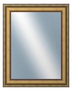 DANTIK - Zarámované zrcadlo - rozměr s rámem cca 40x50 cm z lišty DOPRODEJ|METAL AU prohlá velká (3022)