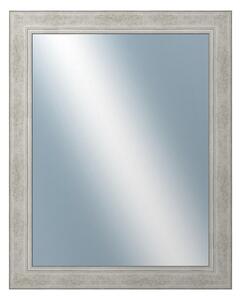 DANTIK - Zarámované zrcadlo - rozměr s rámem cca 40x50 cm z lišty ANDRÉ velká stříbrná (3157)