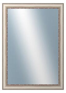 DANTIK - Zarámované zrcadlo - rozměr s rámem cca 50x70 cm z lišty PROVENCE bílá (2652)