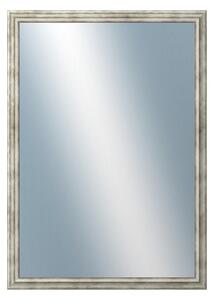 DANTIK - Zarámované zrcadlo - rozměr s rámem cca 50x70 cm z lišty TRITON stříbrná (2143)
