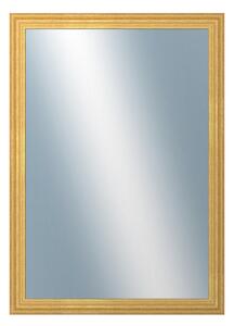 DANTIK - Zarámované zrcadlo - rozměr s rámem cca 50x70 cm z lišty LYON zlatá (2703)