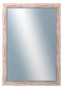 DANTIK - Zarámované zrcadlo - rozměr s rámem cca 50x70 cm z lišty PAINT červená velká (2962)