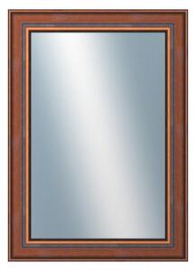 DANTIK - Zarámované zrcadlo - rozměr s rámem cca 50x70 cm z lišty ANGLIE hnědá (561)
