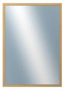DANTIK - Zarámované zrcadlo - rozměr s rámem cca 50x70 cm z lišty KASSETTE přírodní lakovaná (2879)