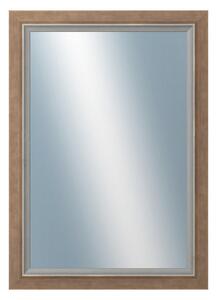 DANTIK - Zarámované zrcadlo - rozměr s rámem cca 50x70 cm z lišty AMALFI okrová (3114)