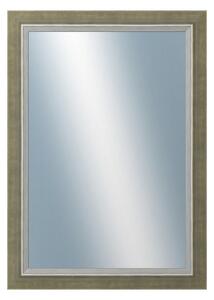 DANTIK - Zarámované zrcadlo - rozměr s rámem cca 50x70 cm z lišty AMALFI zelená (3115)