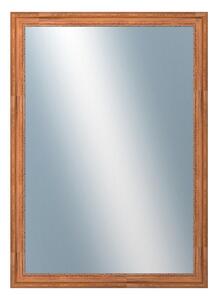 DANTIK - Zarámované zrcadlo - rozměr s rámem cca 50x70 cm z lišty LYON hnědá (2750)